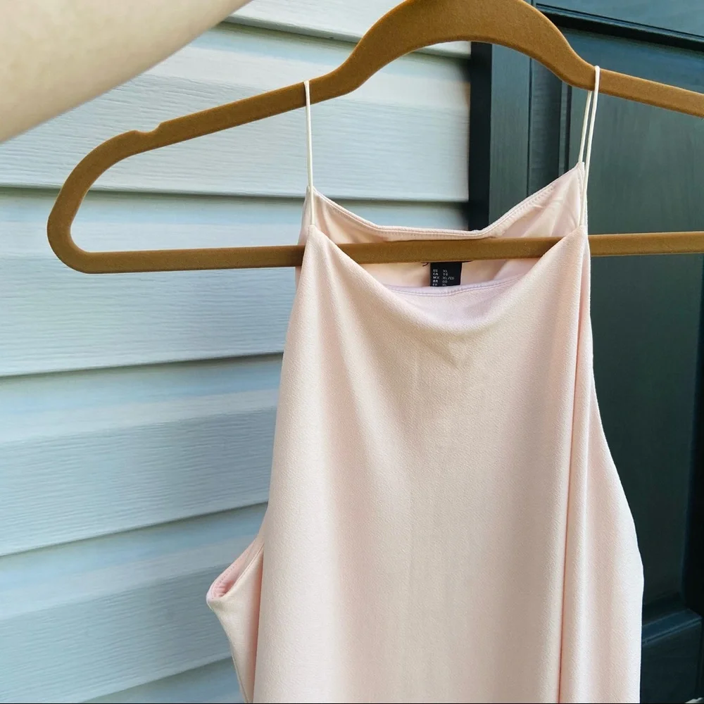 F21 DRESS ✨STUNNING✨ Light Pink Sleeveless - Picture 6 of 12